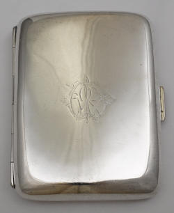 Buy Sterling Silver Cigar Case  Buy rare Silver Cigar objects at ACM – A  COLLECTED MAN